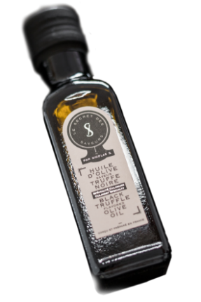Huile d'olive saveur truffe noire - Le secret des saveurs
